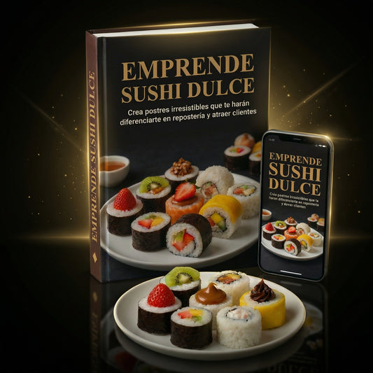 Cómo hacer Sushi Dulce para Vender desde Casa (Postres Fáciles y Rentables)